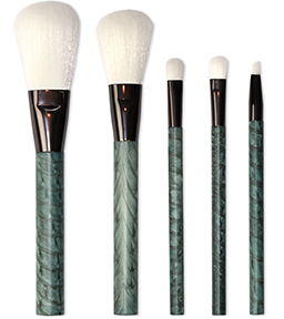 makeup brushes with custom handles dark