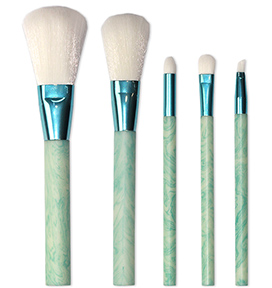 makeup brushes with custom handles light