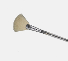 cosmetic brush - fan large