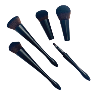 2-in-one makeup brushes